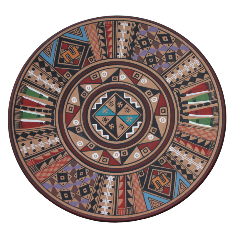 Assiette décorative Ketcham Huaman Paucar