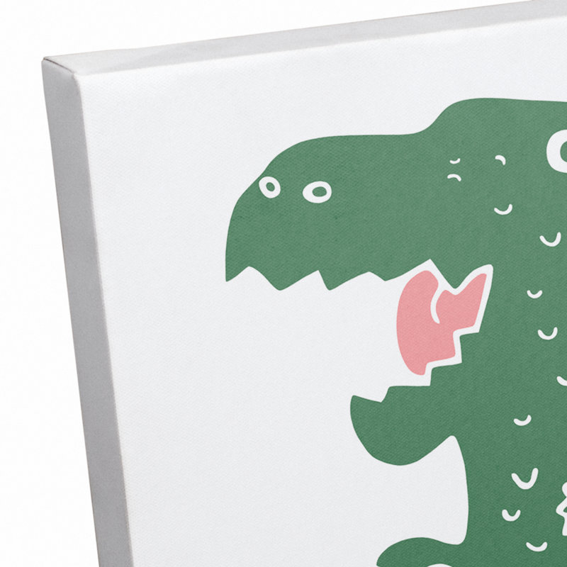 Art sur toile hugs t-rex dino Maywood