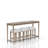 Console Table With 3 Stools
