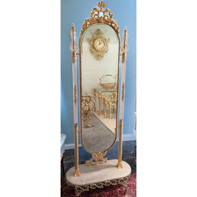 Infinity Oval Floor Mirror