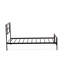 Structure de lit moderne Ingram avec 4 pieds en métal-1820805634