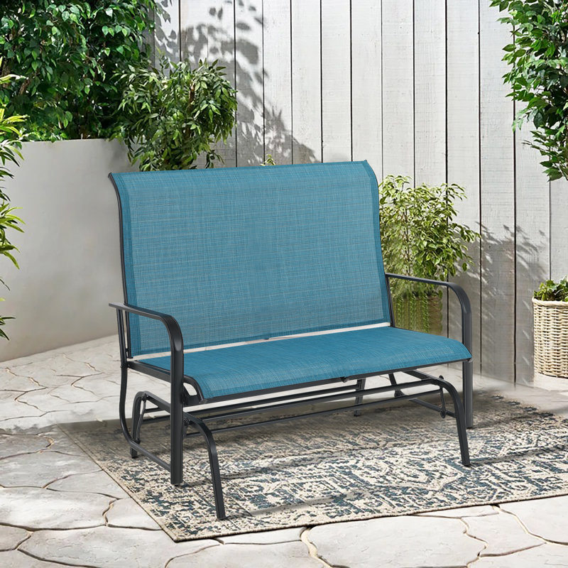 Banc d'extérieur en métal coulissant Aderonke