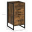 Collegiate 3 Drawer 39Cm W Tallboy Chest