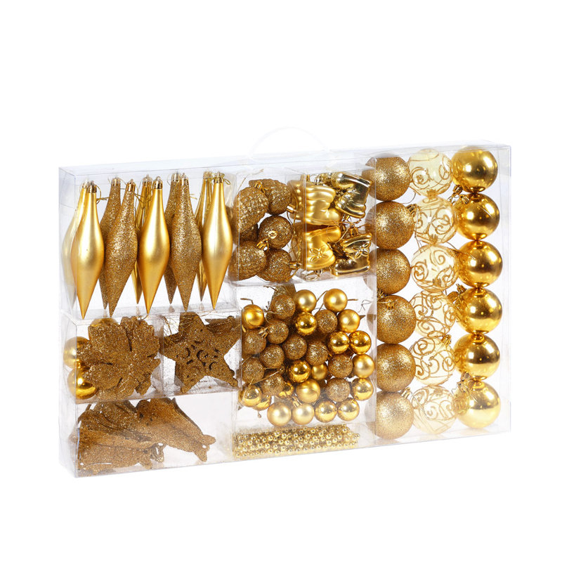 6cm Bauble, Gold