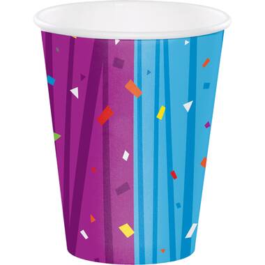 Exquisite 12 Ounce Disposable Dark Blue Plastic Cups-50 Count : Target