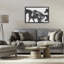 Cadre flottant noir Winter Horses, design par Amy Carroll-1444371094-1444371095