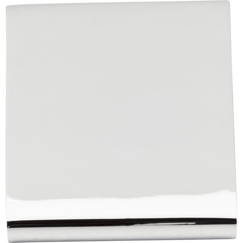 Edgefield 5/8" Center to Center Finger Pull, Polished Chrome