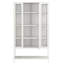 Vitrine moderne en fer avec éclairage DEL et verre à 3 côtés-129159030