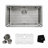 KRAUS Standart Pro Undermount 16 Gauge Stainless Steel Bar Kitchen Sink-98155498-115596833