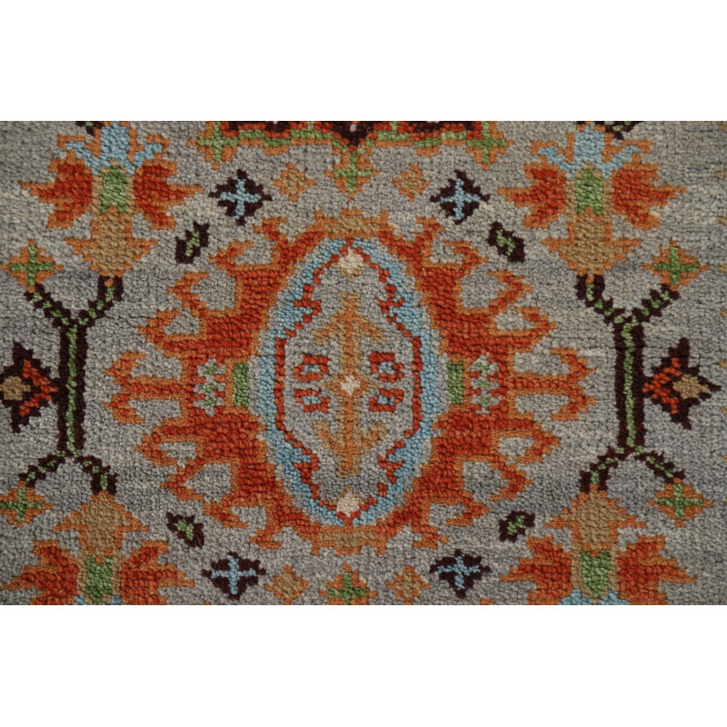 Tapis de couloir géométrique Heriz Serapi 3X8