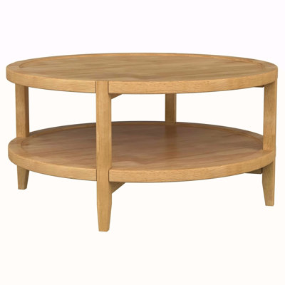 Isbell Maple Round Solid Wood Coffee Table