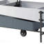 Table basse à plateau relevable gris