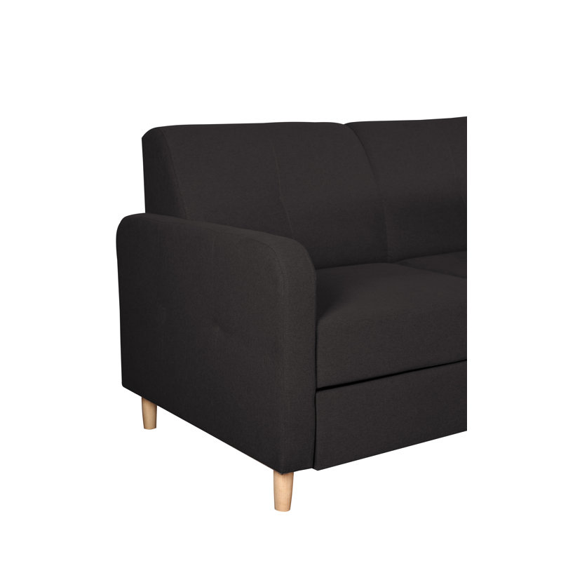 4 Seater Sofa Bed, Right Hand Facing, Anthracite