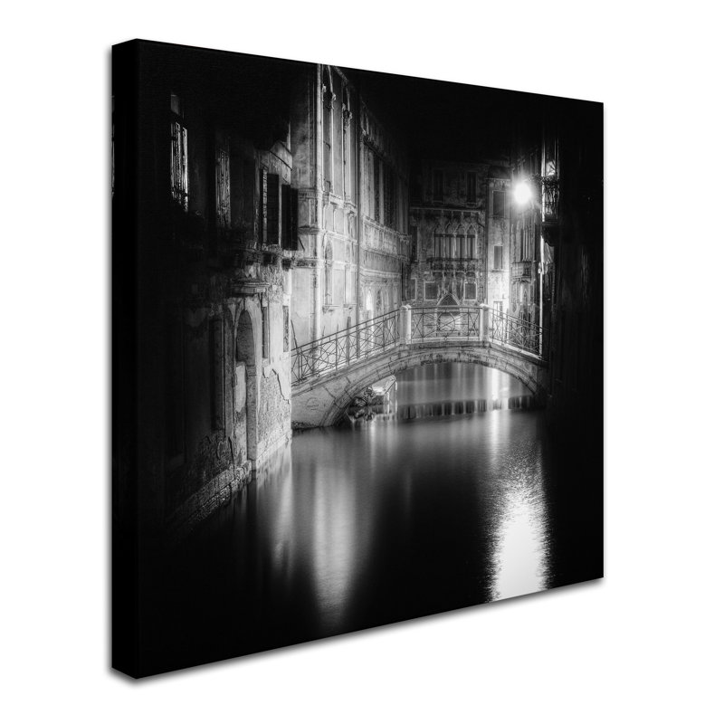 « venice », reproduction de photo sur toile tendue, H 24 po x l 24 po