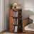  3 Tier Rotating Bookshelf, 360 Spinning Corner Bookcase Tower, Round Bookshelf, Floor Standing Book Shelf Organizer For Bedroom And Living Room-1002778267