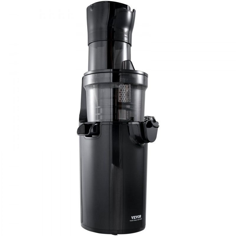 Extracteur de jus à mastication, presse à froid, presse-agrumes à débit lent de 2,6 po, extracteur de jus à haut rendement, facile à nettoyer avec une brosse, pour les légumes à haute teneur en nutriments