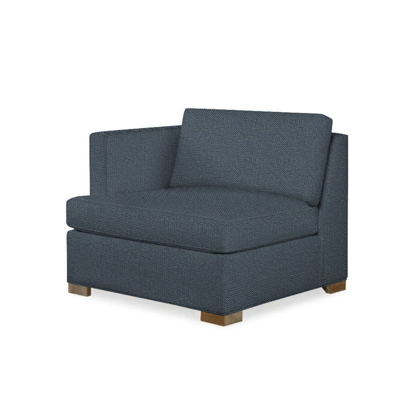 Landon Outdoor Patio Sectional, Navy Blue 71628L58