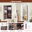 Armoire à bijoux avec miroir 47 "Latitude Run®