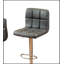 Tabouret de bar pivotant réglable en similicuir, ensemble de 2, pour les cuisines modernes et les bars résidentiels-617450697
