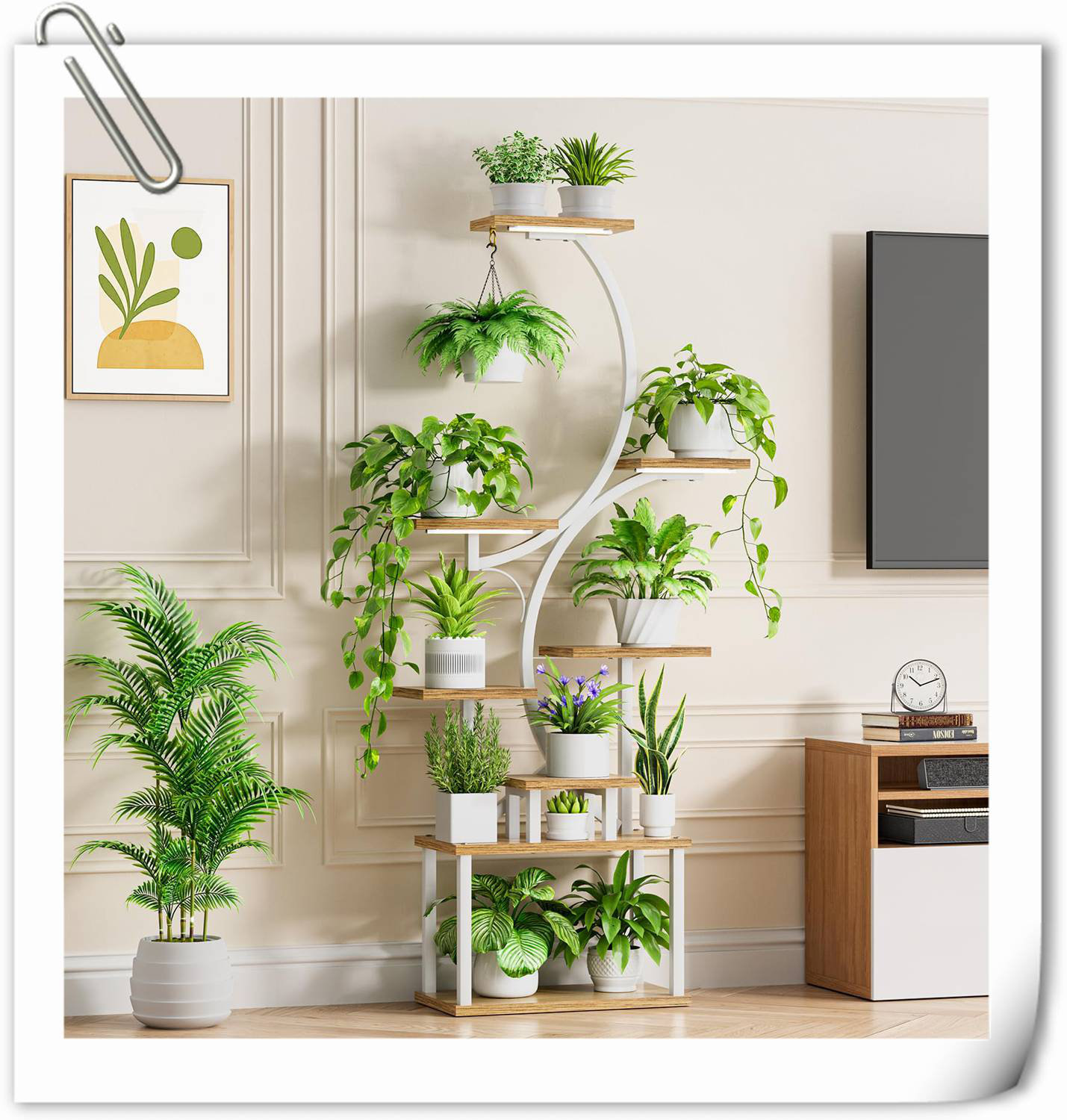 17 Stories Lile Plant Stand 