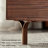 Rectangular solid wood rock plate coffee table-990799662