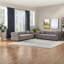 Ensemble de canapés modernes en velours, structure en bois, style Chesterfield pour le salon