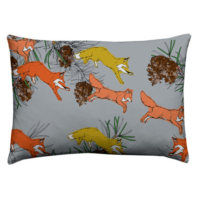 Aidian Abstract Rectangular Cushion
