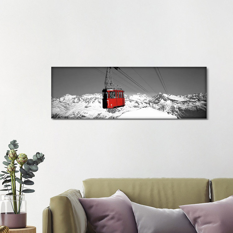 Funiculaire Andermatt Suisse, H 16 po x l 48 po