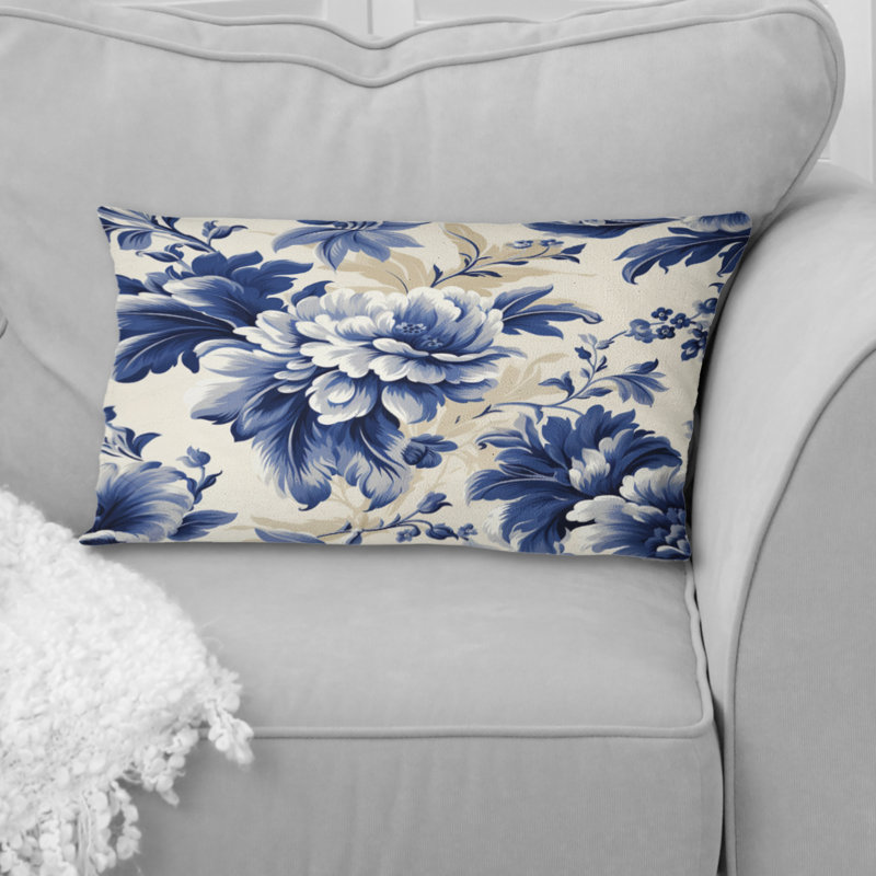 Floral Throw Pillow