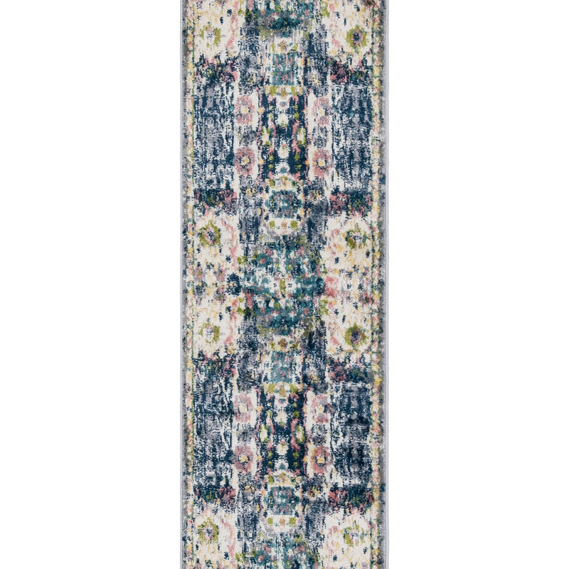 Tapis de couloir beige Ludovica, Tapis de couloir 2 pi x 6 pi 1 po