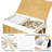 Double Laundry Hamper With Lid, Handwoven Rolling Laundry Basket With Wheels, 115L Dirty Clothes Hamper With Removable Liner Bag, Large Capacity Laundry Sorter For Laundry Room Organization, (Natural)-904067822