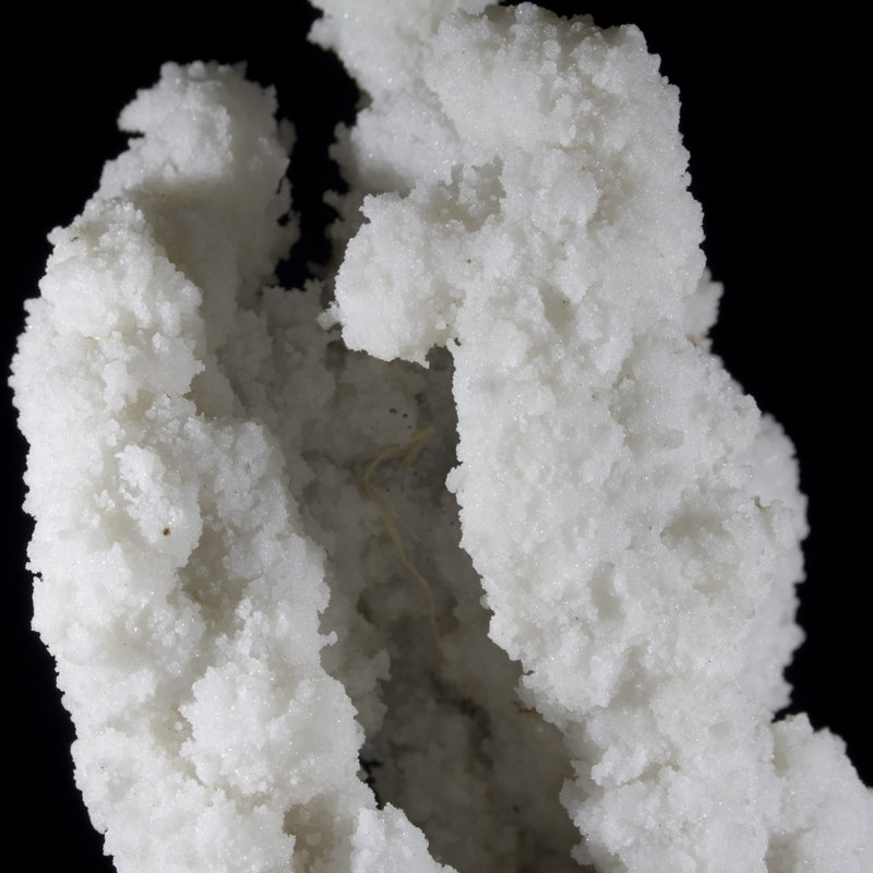 Tableau complexe de stalactites calcédoine