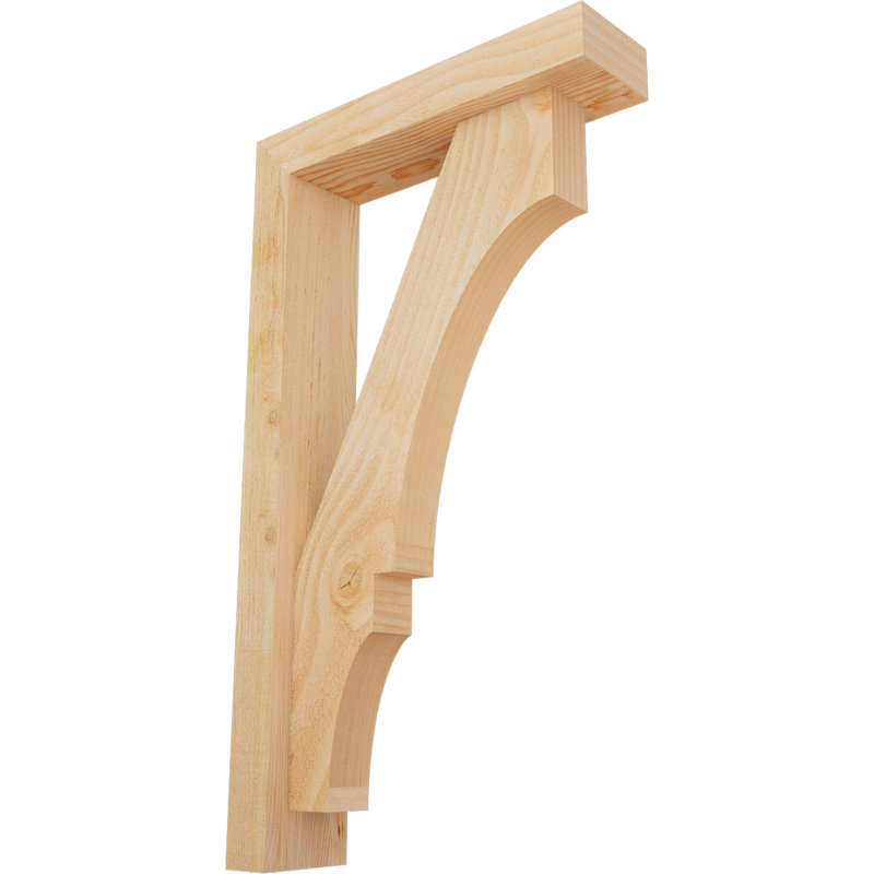 Support de bloc Balboa avec entretoise décalée, 28 x 16, Sapin Douglas de l 4 po (scié brut)