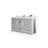 Charlotte 60'' Single Bathroom Vanity with Quartz Top