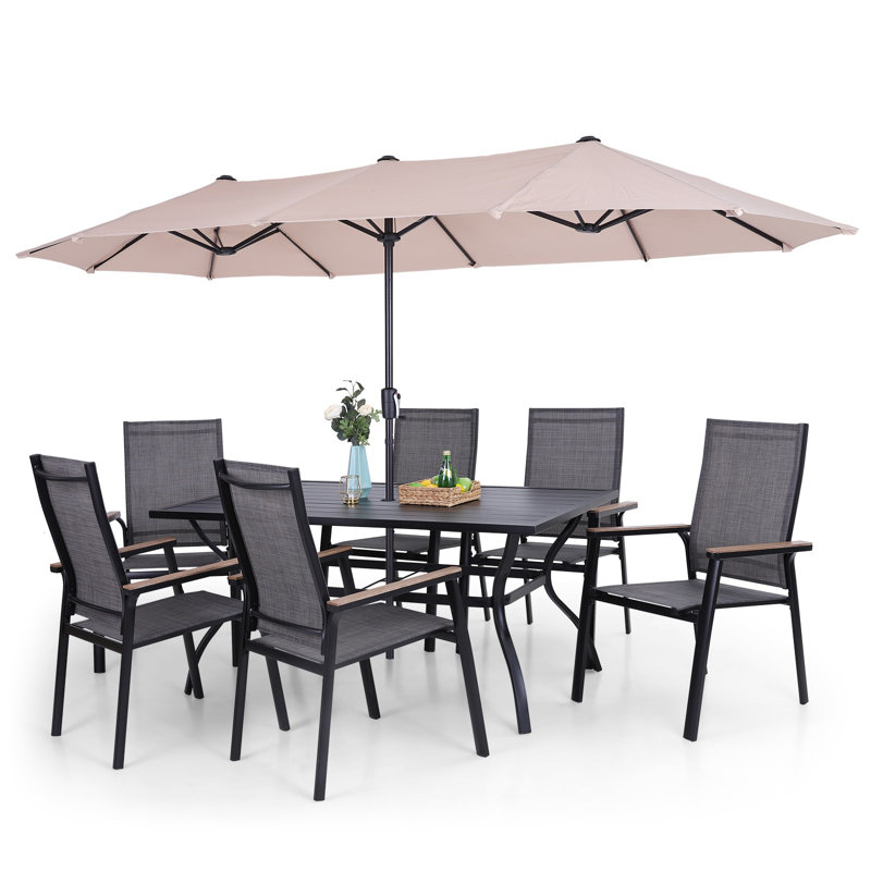 6 - Person Patio Dining Set with