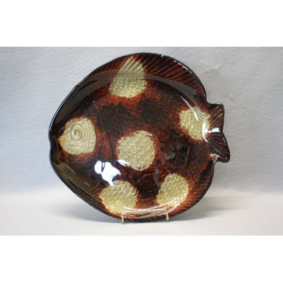 Chou Ceramic Decorative Plate 1