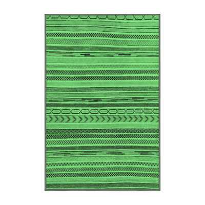 Kemari Washable Geometric Indoor Rug