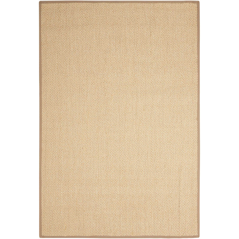 Tapis en jute / sisal Kerala Java, Rectangle 2 pi 3 po x 3 pi 9 po