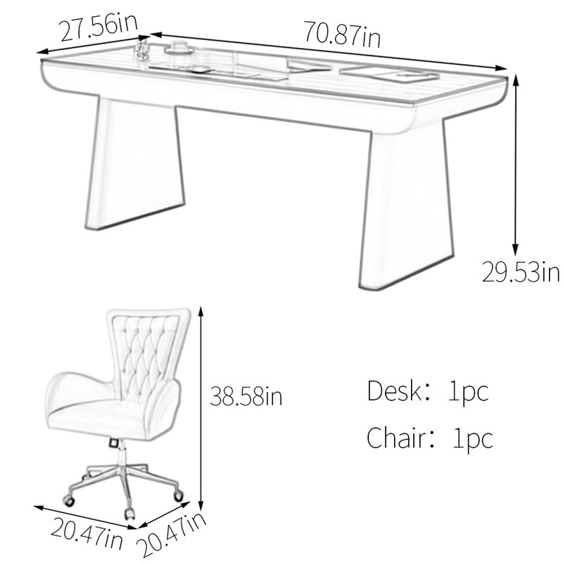 Kreiner, Bleu, H 29,53 po x l 70,87 po x P 27,56 po