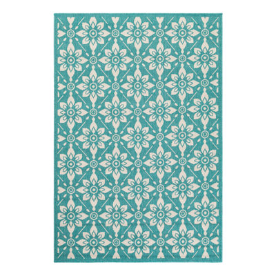 Tapis intérieur / extérieur à treillis