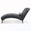 Chaise longue capitonnée sans accoudoirs avec garniture cloutée-1238934751