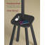 Rubber Freestanding 8 - Hook Coat Rack-540931045