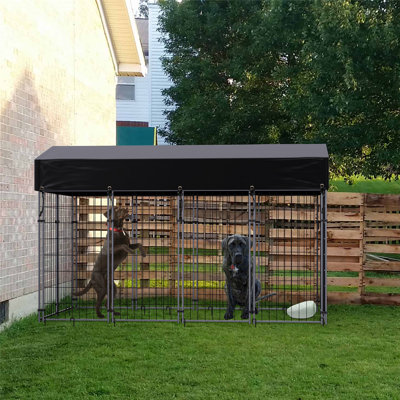 Outdoor Covered Dog Pen