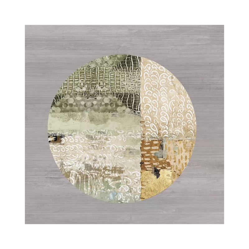 Protection Medallion II by Tom Reeves - Painting on Canvas, Wrapped Canvas, 66.04cm H x 66.04cm W x 1.91cm D