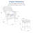 Goodman Wicker 2 - Person Patio Conversation Sets-322671807