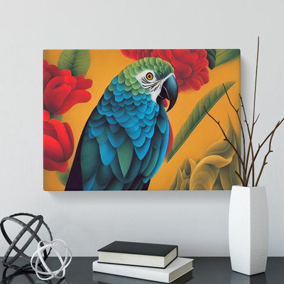 Adorable Parrot - Wrapped Canvas Print