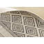 Tapis en coton noué à la main à motif géométrique blanc cassé / noir Behrendt-910936579
