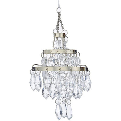 0.3'' Glass Hanging Figurine Ornament