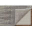 Tapis taupe à motif abstrait moderne Riple-1113881381
