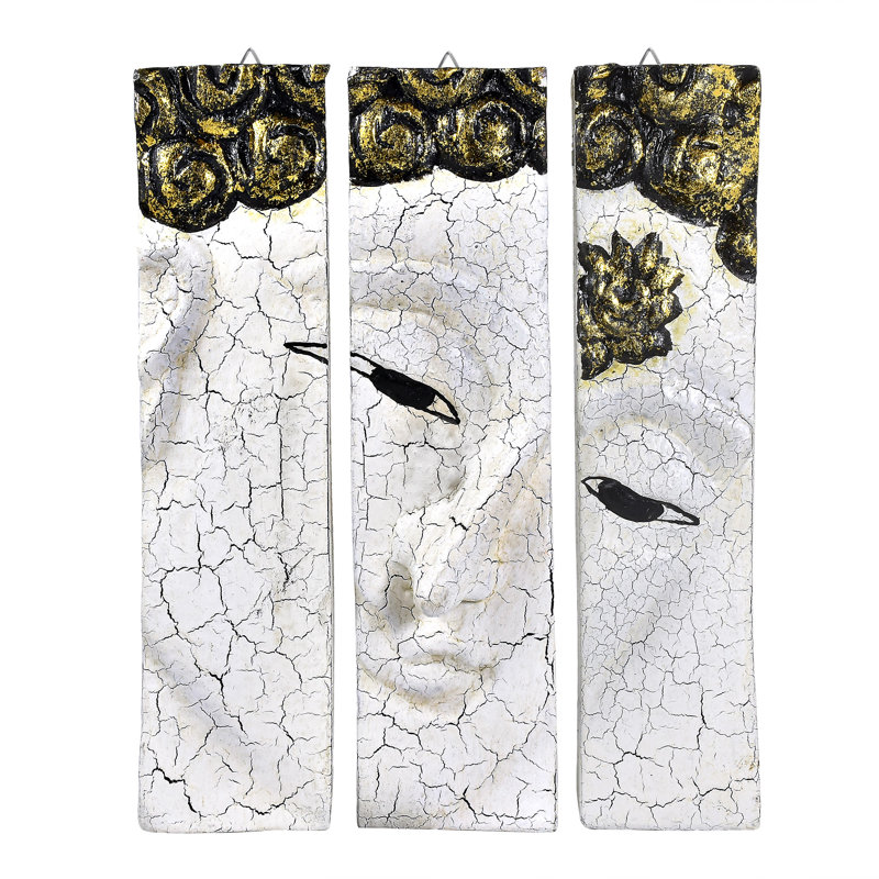 Décoration murale visage de Bouddha